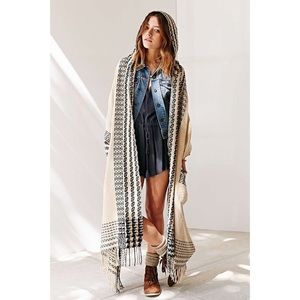 UO hooded poncho
